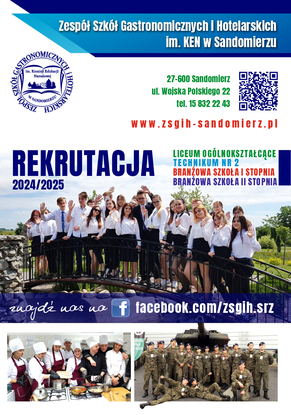 Nasza oferta - Zespół Szkół Gastronomicznych i Hotelarskich w Sandomierzu